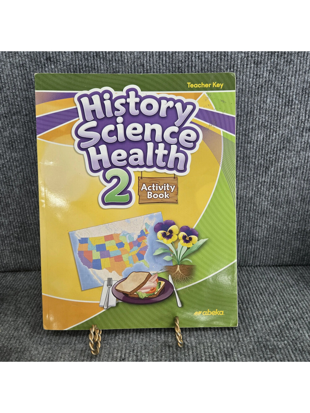 Abeka History Science Health 2 Activity Book Teacher Key Paperback